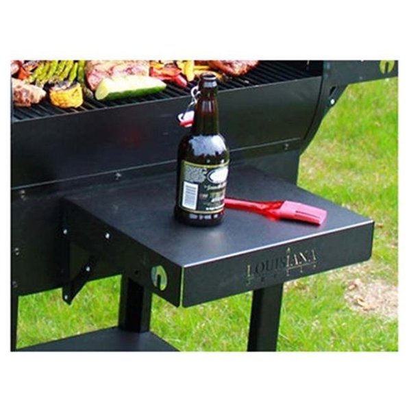 Dansons Dansons 56205 12 x 14.5 in. Grill Side Shelf; Black 179281